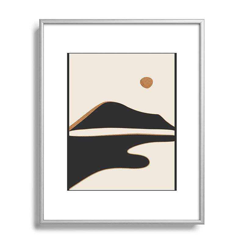 Minimalist Abstract Landscape 2 Framed Art Print Gallery Image 131