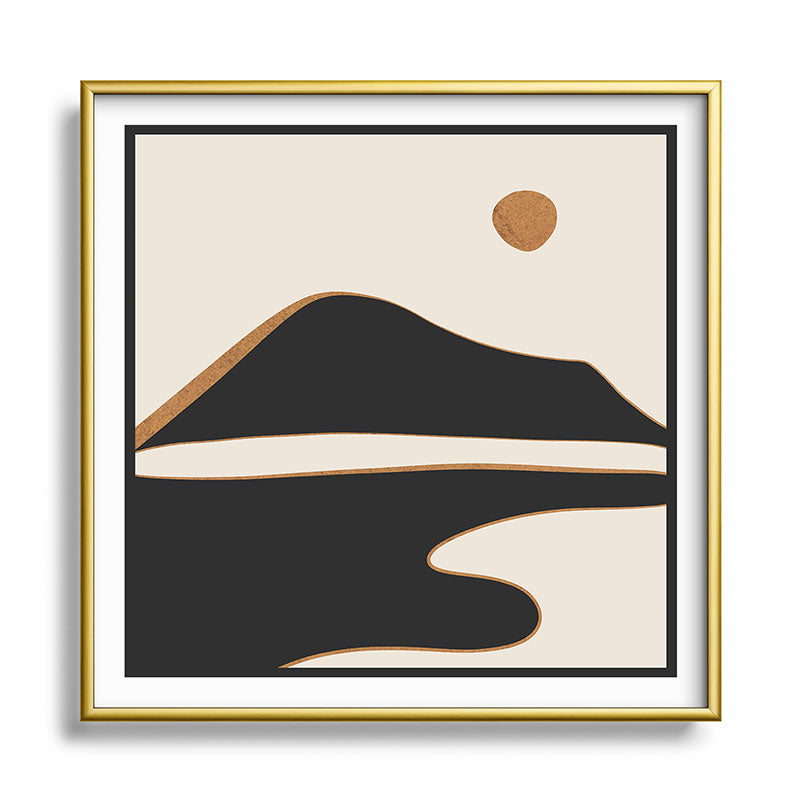 Minimalist Abstract Landscape 2 Framed Art Print Gallery Image 133