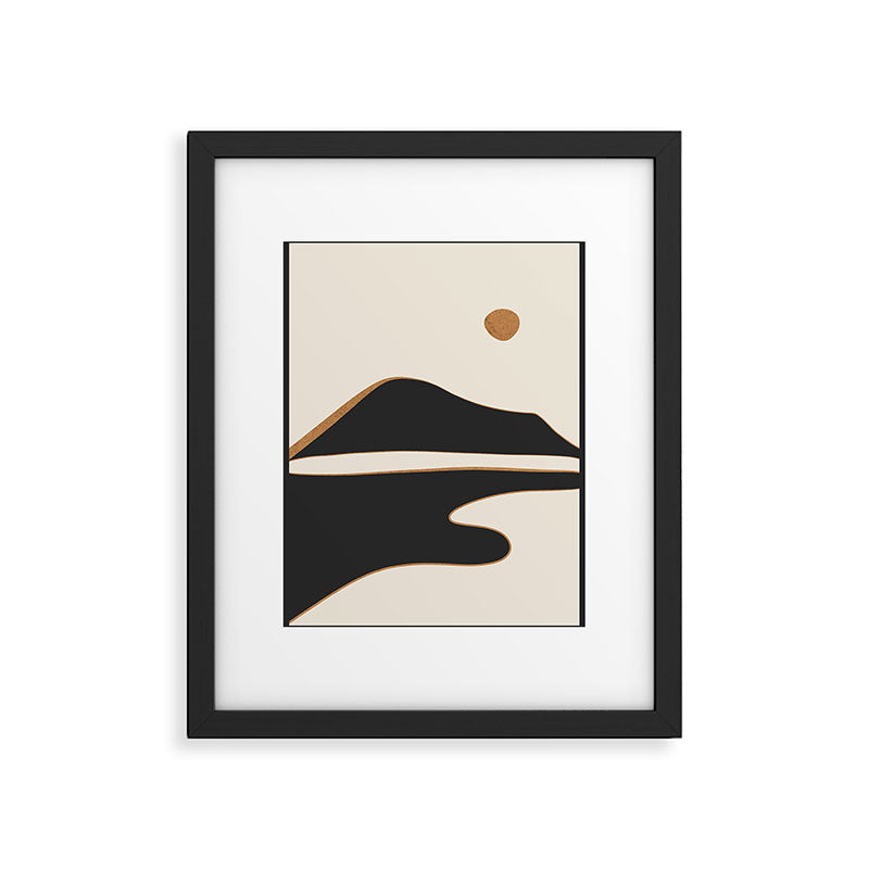 Minimalist Abstract Landscape 2 Framed Art Print Gallery Image 5