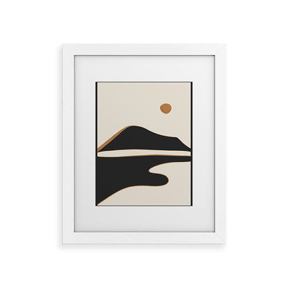 Minimalist Abstract Landscape 2 Framed Art Print Gallery Image 73