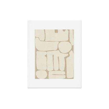 Modern Abstract Minimal Shapes 164 Art Print Gallery Image 5