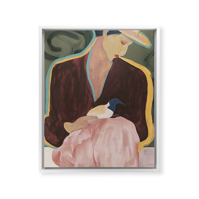 The Gentle Keeper Framed Canvas Print Gallery Image 21