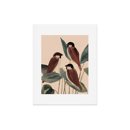 Three Sparrows Art Print Gallery Image 5