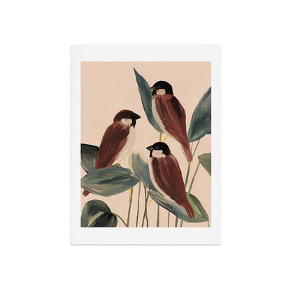Three Sparrows Art Print Gallery Image 7