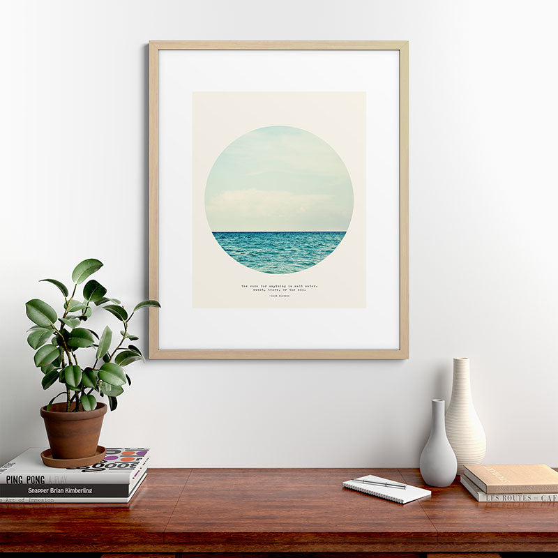 Salt Water Cure Framed Art Print Gallery Image 49