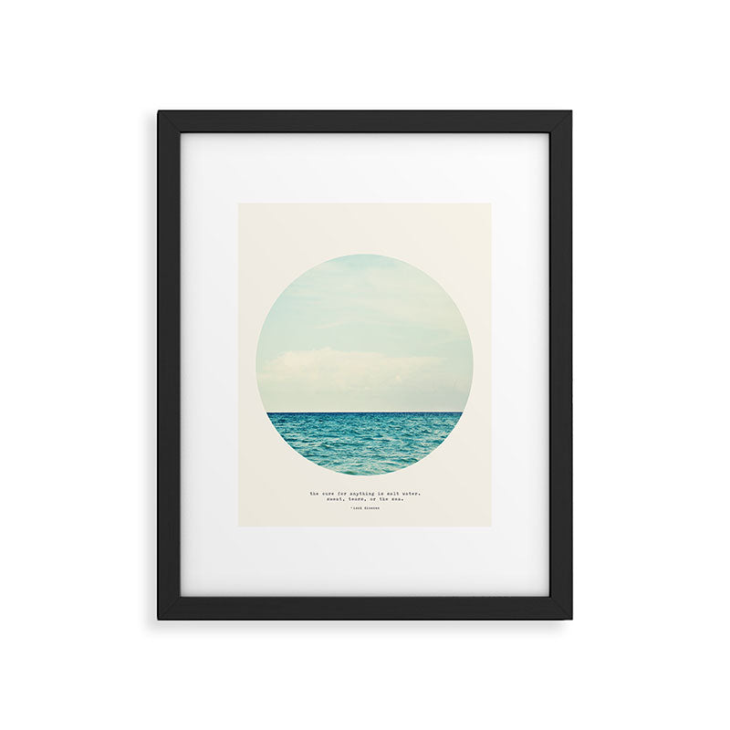 Salt Water Cure Framed Art Print Gallery Image 4