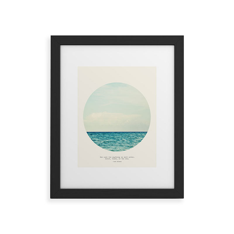 Salt Water Cure Framed Art Print Gallery Image 32