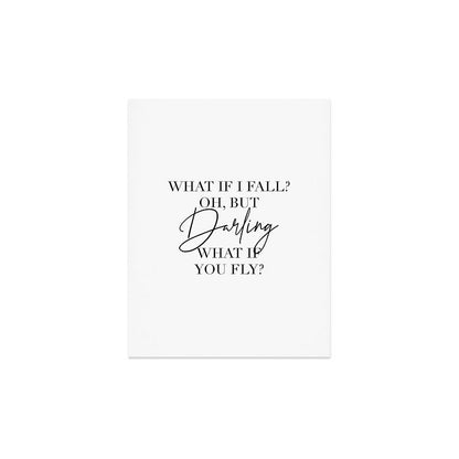 What If I Fall? Oh, but Darling, What If You Fly? Art Print Gallery Image 3