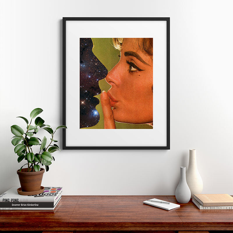 Lust In Space Framed Art Print Gallery Image 9