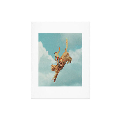 Meehaw - Rodeo Cat Bronc Art Print Gallery Image 8