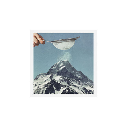 Sifted Summit - Snow Sugar on Mountain Peak Art Print Gallery Image 2