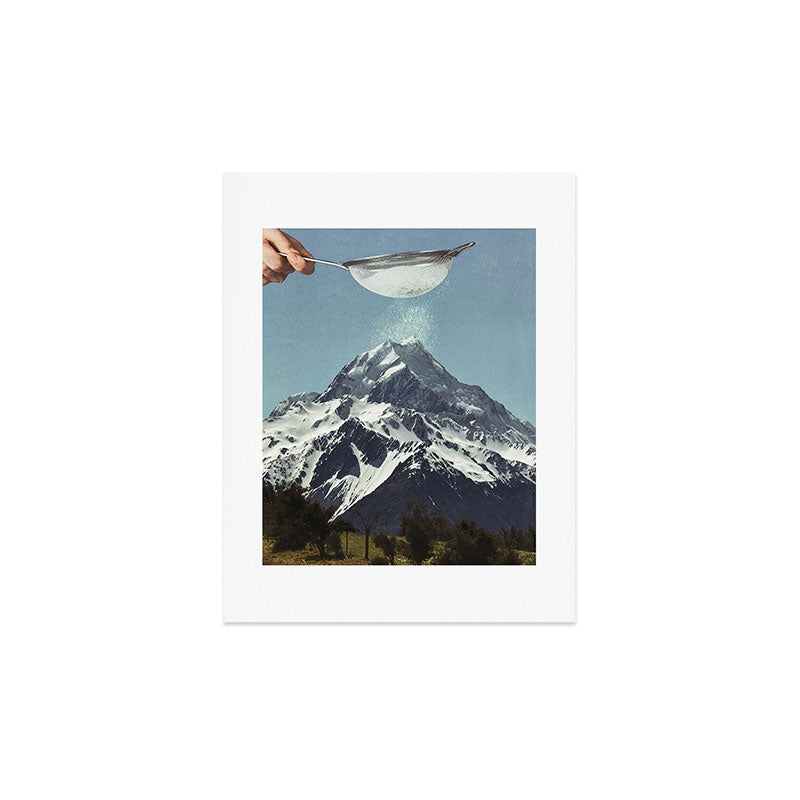 Sifted Summit - Snow Sugar on Mountain Peak Art Print Gallery Image 3