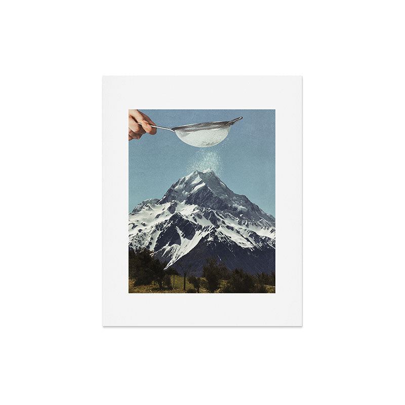 Sifted Summit - Snow Sugar on Mountain Peak Art Print Gallery Image 6