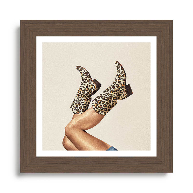 These Boots - Leopard Print Framed Art Print Gallery Image 16