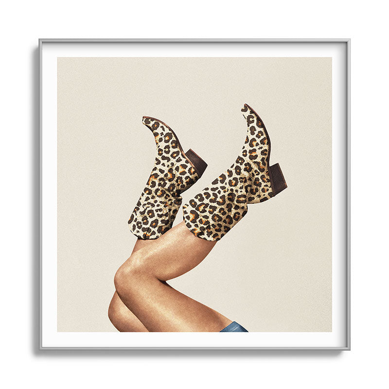 These Boots - Leopard Print Framed Art Print Gallery Image 40