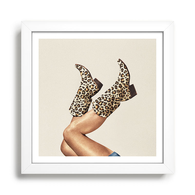 These Boots - Leopard Print Framed Art Print Gallery Image 10