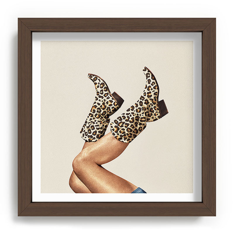 These Boots - Leopard Print Framed Art Print Gallery Image 27