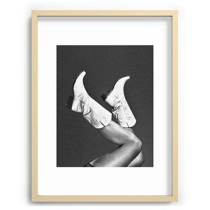 These Boots - Noir II F / Black & White Framed Art Print Gallery Image 72