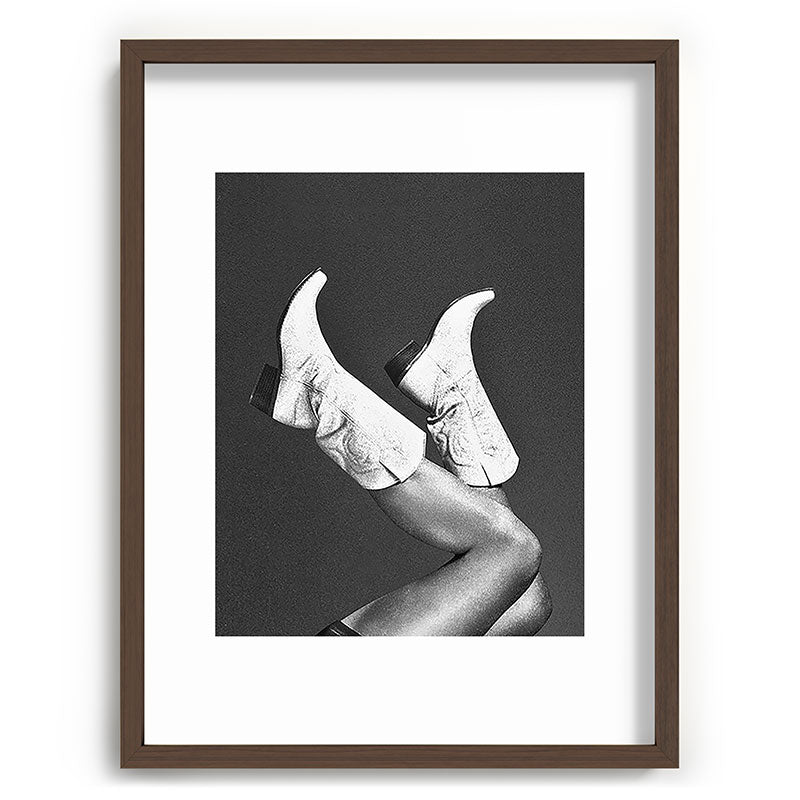 These Boots - Noir II F / Black & White Framed Art Print Gallery Image 67