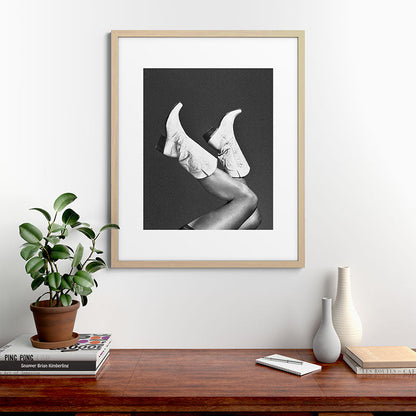 These Boots - Noir II F / Black & White Framed Art Print Gallery Image 49