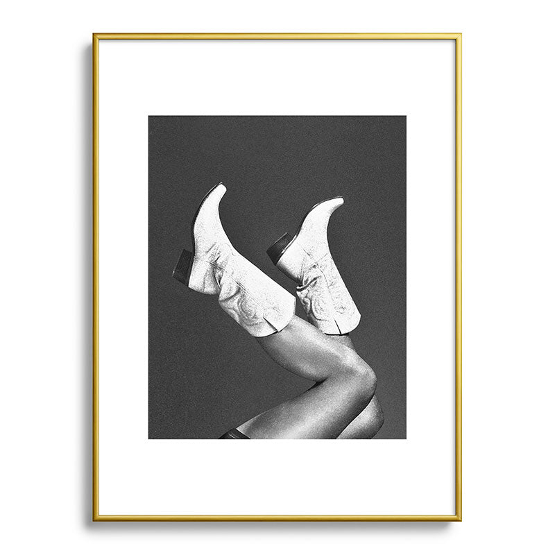 These Boots - Noir II F / Black & White Framed Art Print Gallery Image 92