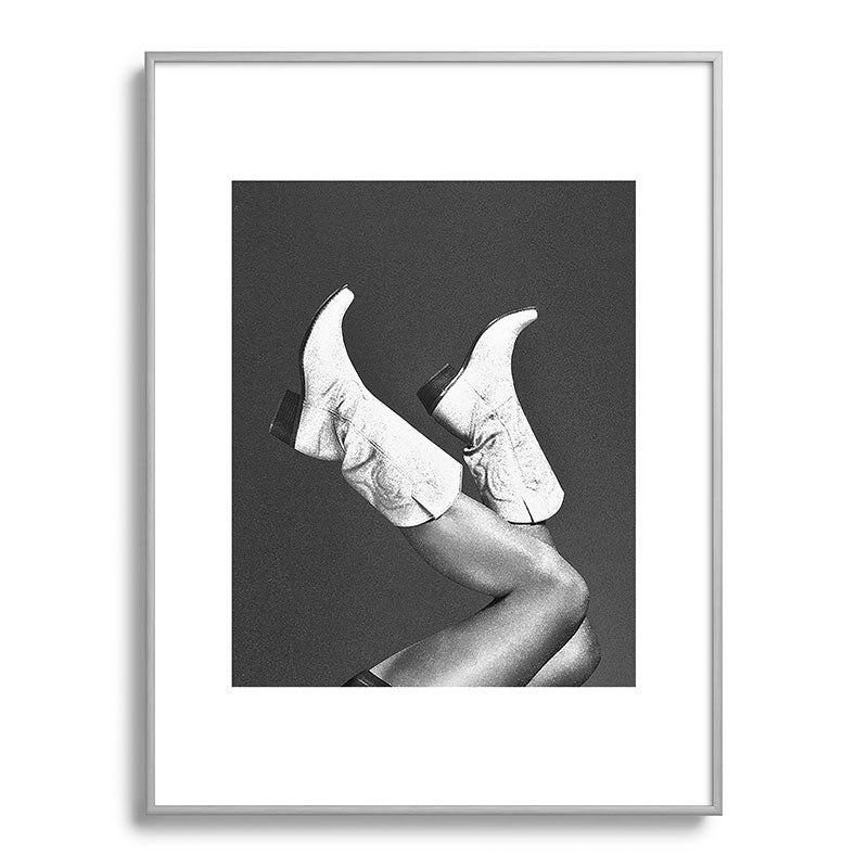These Boots - Noir II F / Black & White Framed Art Print Gallery Image 98