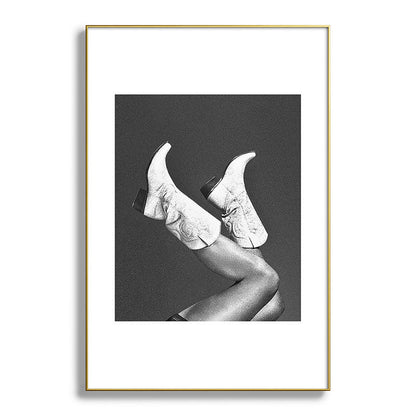 These Boots - Noir II F / Black & White Framed Art Print Gallery Image 93