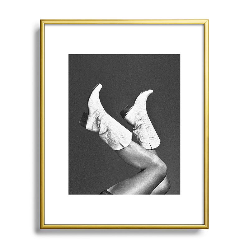 These Boots - Noir II F / Black & White Framed Art Print Gallery Image 88