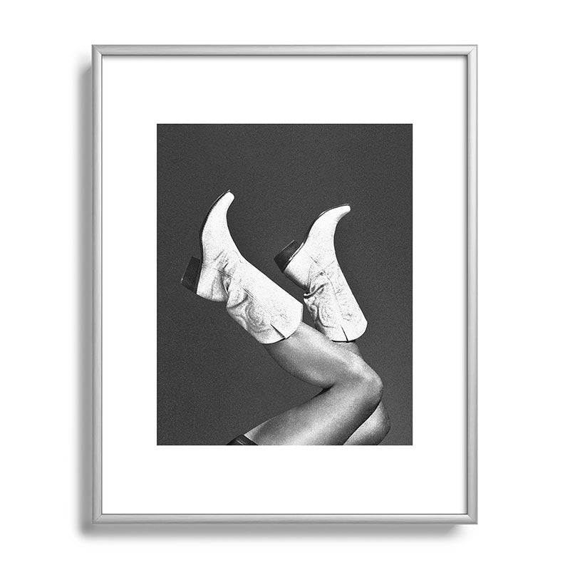 These Boots - Noir II F / Black & White Framed Art Print Gallery Image 95