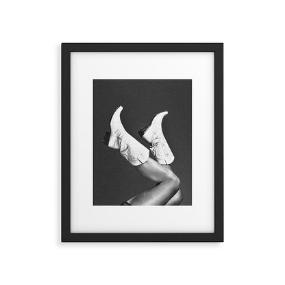 These Boots - Noir II F / Black & White Framed Art Print Gallery Image 4