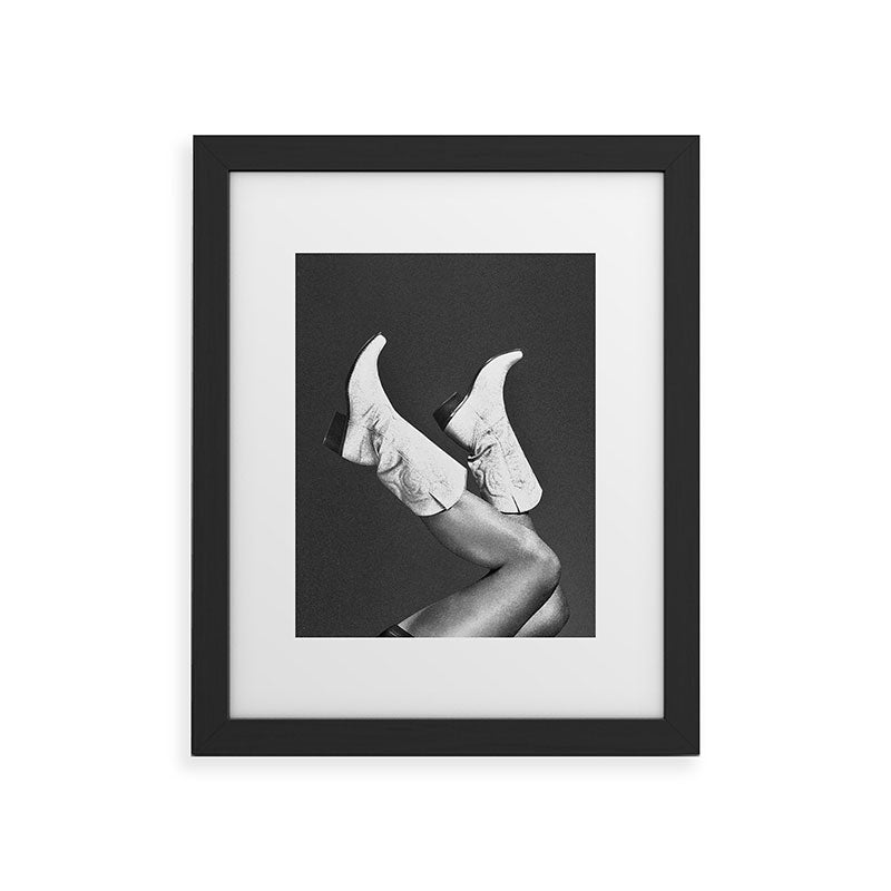 These Boots - Noir II F / Black & White Framed Art Print Gallery Image 30
