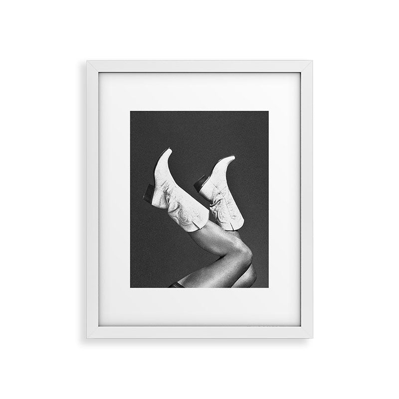 These Boots - Noir II F / Black & White Framed Art Print Gallery Image 23