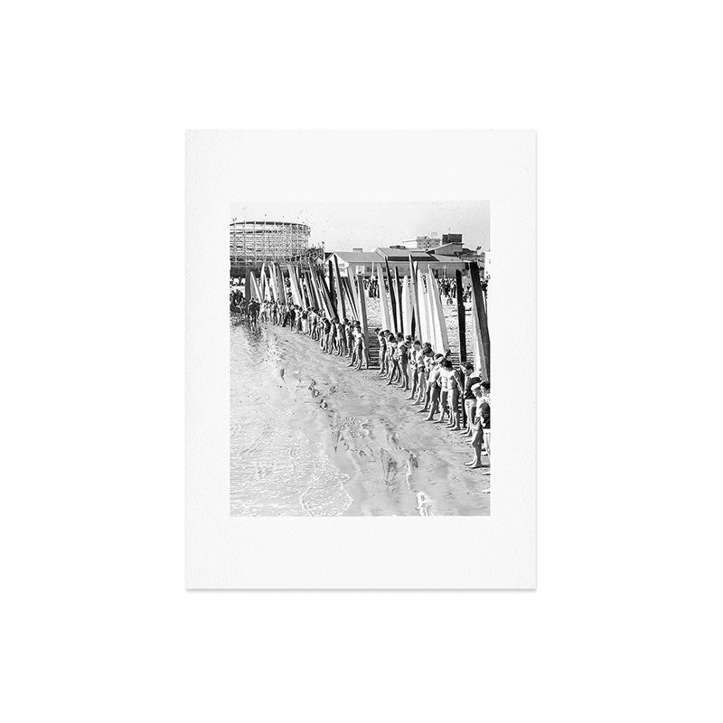 Long Beach Surf Contest 1930s Art Print Gallery Image 6