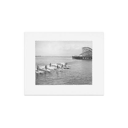 Long Beach Surfers 1930s Art Print Gallery Image 5