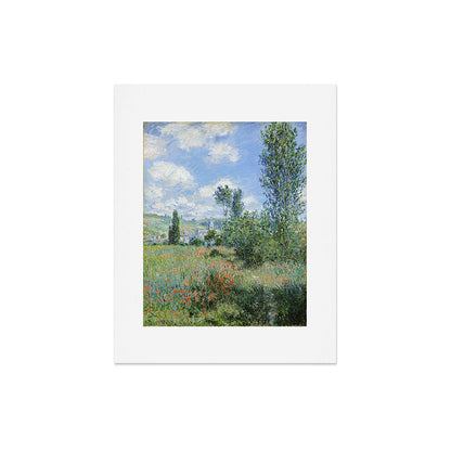 View of Vetheuil by Claude Monet, 1880 Art Print Gallery Image 5